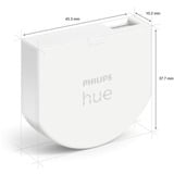 Philips Philips Hue wall switch module bipack, Interruttore bianco, Philips Hue wall switch module bipack, Wireless, Bianco, IP20, Plastica, IP20, III