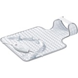 Sanitas SHK 32 Coperta elettrica 100 W Grigio, Bianco, Termoforo bianco, 380 mm, 540 mm, 390 g, Lavatrice, 30 °C