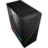 Sharkoon RGB FLOW Ricondizionato, Chassis Tower Nero