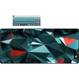 Sharkoon SKILLER SGK50 S3 Design Bundle D1, set grigio-verde/Rosso