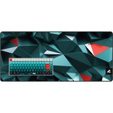 Sharkoon SKILLER SGK50 S3 Design Bundle D1, set grigio-verde/Rosso