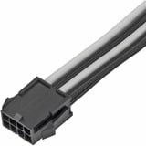 SilverStone Cavo di prolunga PCIe SST-PP07E-PCIBW Nero/Bianco