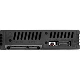 SilverStone SST-FS202B contenitore di unità di archiviazione 2.5" Enclosure HDD/SSD Nero Nero, 2.5", SAS, SATA, SATA, Enclosure HDD/SSD, Nero, Alluminio