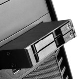 SilverStone SST-FS202B contenitore di unità di archiviazione 2.5" Enclosure HDD/SSD Nero Nero, 2.5", SAS, SATA, SATA, Enclosure HDD/SSD, Nero, Alluminio