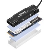 SilverStone SST-TP03-ARGB, Dissipatore di calore Nero