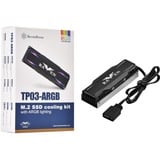 SilverStone SST-TP03-ARGB, Dissipatore di calore Nero