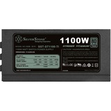 SilverStone ST1100-TI v2.0 alimentatore per computer 1100 W 20+4 pin ATX ATX Nero Nero, 1100 W, 90 - 264 V, 1200 W, 47 - 63 Hz, Attivo, 120 W