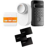 SwitchBot  Lock Ultra Vision Combo, set bianco