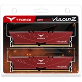 Team Group VULCAN Z memoria 16 GB 2 x 8 GB DDR4 3200 MHz rosso, 16 GB, 2 x 8 GB, DDR4, 3200 MHz, 288-pin DIMM