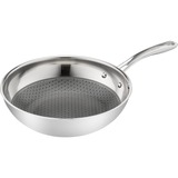 Tefal Eternal Mesh Wok/padella per cottura al salto Rotondo accaio, Rotondo, Wok/padella per cottura al salto, Acciaio inossidabile, Acciaio inossidabile, 250 °C, Alluminio, Acciaio inossidabile