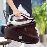 Tefal GV9721E0, Stazione stirante rosso scuro/Bianco