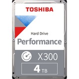 Toshiba X300 3.5" 4000 GB Serial ATA III 3.5", 4000 GB, 7200 Giri/min, Bulk