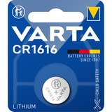 VARTA LITHIUM Coin CR1616 (Batteria a bottone, 3V) Blister da 1 3V) Blister da 1, Batteria monouso, CR1616, Litio, 3 V, 1 pz, 55 mAh
