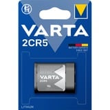 VARTA -2CR5 Batterie per uso domestico, Batteria Batteria monouso, 6V, Litio, 6 V, 1 pz, 1400 mAh