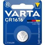 Varta LITHIUM Coin CR1616 (Batteria a bottone, 3V) Blister da 1 3V) Blister da 1, Batteria monouso, CR1616, Litio, 3 V, 1 pz, 55 mAh