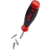 Wiha Cacciavite con caricatore di punte PocketMax magnetico Nero/Rosso