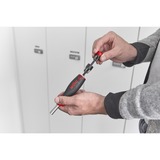 Wiha Cacciavite con caricatore di punte PocketMax magnetico Nero/Rosso