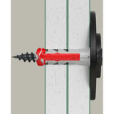 fischer Tassello DuoPower 6x30 S grigio chiaro/Rosso