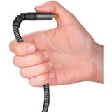 goobay Cavo adattatore Plus DisplayPort > HDMI, 4K @ 60Hz grigio