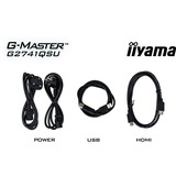 iiyama G-MASTER G2741QSU-B1 Monitor PC 68,6 cm (27") 2560 x 1440 Pixel Nero, Monitor di gioco Nero (opaco), 68,6 cm (27"), 2560 x 1440 Pixel, Nero
