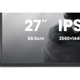 iiyama G-MASTER G2741QSU-B1 Monitor PC 68,6 cm (27") 2560 x 1440 Pixel Nero, Monitor di gioco Nero (opaco), 68,6 cm (27"), 2560 x 1440 Pixel, Nero