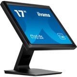 iiyama ProLite T1731SR-B1S Monitor PC 43,2 cm (17") 1280 x 1024 Pixel SXGA LCD Touch screen Nero, Monitor LED Nero (opaco), 43,2 cm (17"), 1280 x 1024 Pixel, SXGA, LCD, 5 ms, Nero