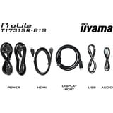 iiyama T1731SR-B1S, Monitor LED Nero (opaco)