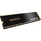 ADATA LEGEND 900 512 GB M.2 PCI Express 4.0 NVMe 3D NAND, Disco a stato solido Nero/Oro, 512 GB, M.2, 7000 MB/s