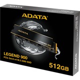 ADATA LEGEND 900 512 GB, Disco a stato solido Nero/Oro