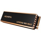 ADATA LEGEND 960 MAX 4 TB, Disco a stato solido grigio scuro/Oro