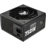ASUS TUF Gaming 750W Gold alimentatore per computer 20+4 pin ATX ATX Nero, Alimentatore PC Nero, 750 W, 100 - 240 V, 130 W, 744 W, 130 W, 9,6 W