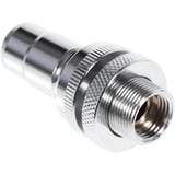 Alphacool ES Schnellverschluss BLH1A PushIn Maschio IG con pressacavo, Connessione cromo