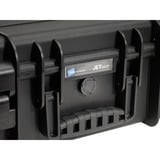 B&W JET 5000 Nero, Blu Polipropilene (PP), Valigia Nero, Nero, Blu, Polipropilene (PP), 34 tasche, Antipolvere, Resistente agli urti, Resistente agli spruzzi, 468 mm, 365 mm
