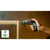 Bosch Avvitatore a batteria IXO 7 Set livella 3,6Volt, Cacciavite verde/Nero