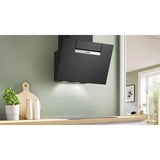 Bosch DWK67FN60 cappa aspirante Cappa aspirante a parete Nero 768 m³/h Nero, 768 m³/h, Filtrante, A, A, C, 56 dB