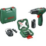 Bosch EasyDrill 1200 1500 Giri/min Senza chiave 940 g Verde, Trapano avvitatore verde/Nero, Trapano con impugnatura a pistola, Senza chiave, Senza spazzola, Verde, 1 cm, 1500 Giri/min