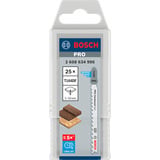 Bosch Lama per seghetto alternativo rapida PRO per legno duro T 144 DF, 100mm, Lama per sega 