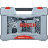 Bosch Premium X-Line Set di punte per trapano 22 pz, Trapano & Set di bit verde, Trapano, Set di punte per trapano, Cemento, Metallo, Legno, Attacco cilindrico, 3 - 10 mm, 2 - 6 mm