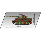 COBI Panzerkampfwagen VI Tiger Ausf. E Executive Edition, Giochi di costruzione 