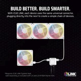 Corsair iCUE LINK LX140-R RGB PWM Reverse, Ventola bianco