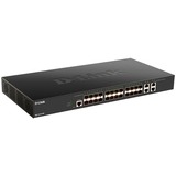 D-Link DXS-1210-28S switch di rete Gestito L2/L3 10G Ethernet (100/1000/10000) 1U Nero, Interruttore Gestito, L2/L3, 10G Ethernet (100/1000/10000), Montaggio rack, 1U