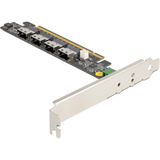 DeLOCK Scheda PCI Express x16 a 4 x interno SFF-8654 4i NVMe 