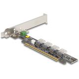 DeLOCK Scheda PCI Express x16 a 4 x interno SFF-8654 4i NVMe 