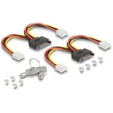 DeLOCK Telaio rimovibile da 3,5″ per 4 x M.2 NVMe SSD, Inquadramento 