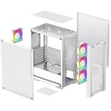 DeepCool R-CC560-WHAMA4-G-2, Chassis Tower bianco
