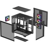 DeepCool R-CG530-BKADA4-G-1, Chassis Tower Nero