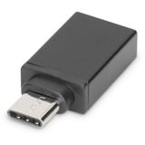 Digitus Adattatore USB Type-C, Type-C - A Nero