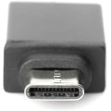 Digitus Adattatore USB Type-C, Type-C - A Nero