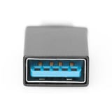 Digitus Adattatore USB Type-C, Type-C - A Nero