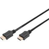 Digitus Cavo HDMI ad alta velocità con Ethernet, tipo A Nero